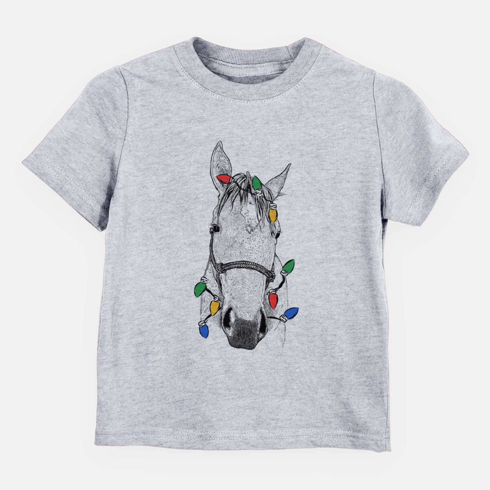 Christmas Lights SeaBee the Quarter Horse - Kids/Youth/Toddler Shirt