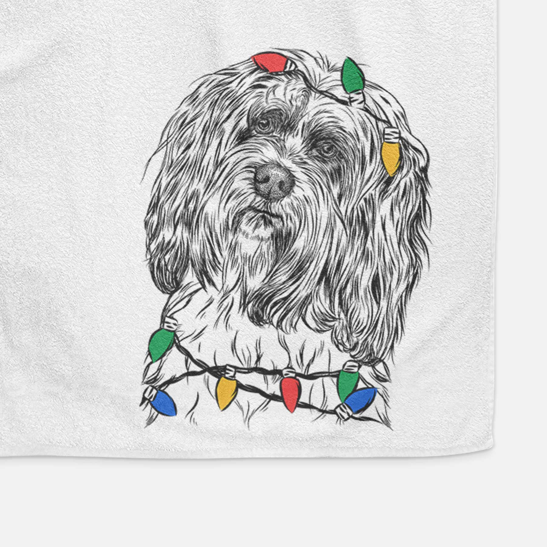 Shenpa the Tibetan Terrier Decorative Hand Towel