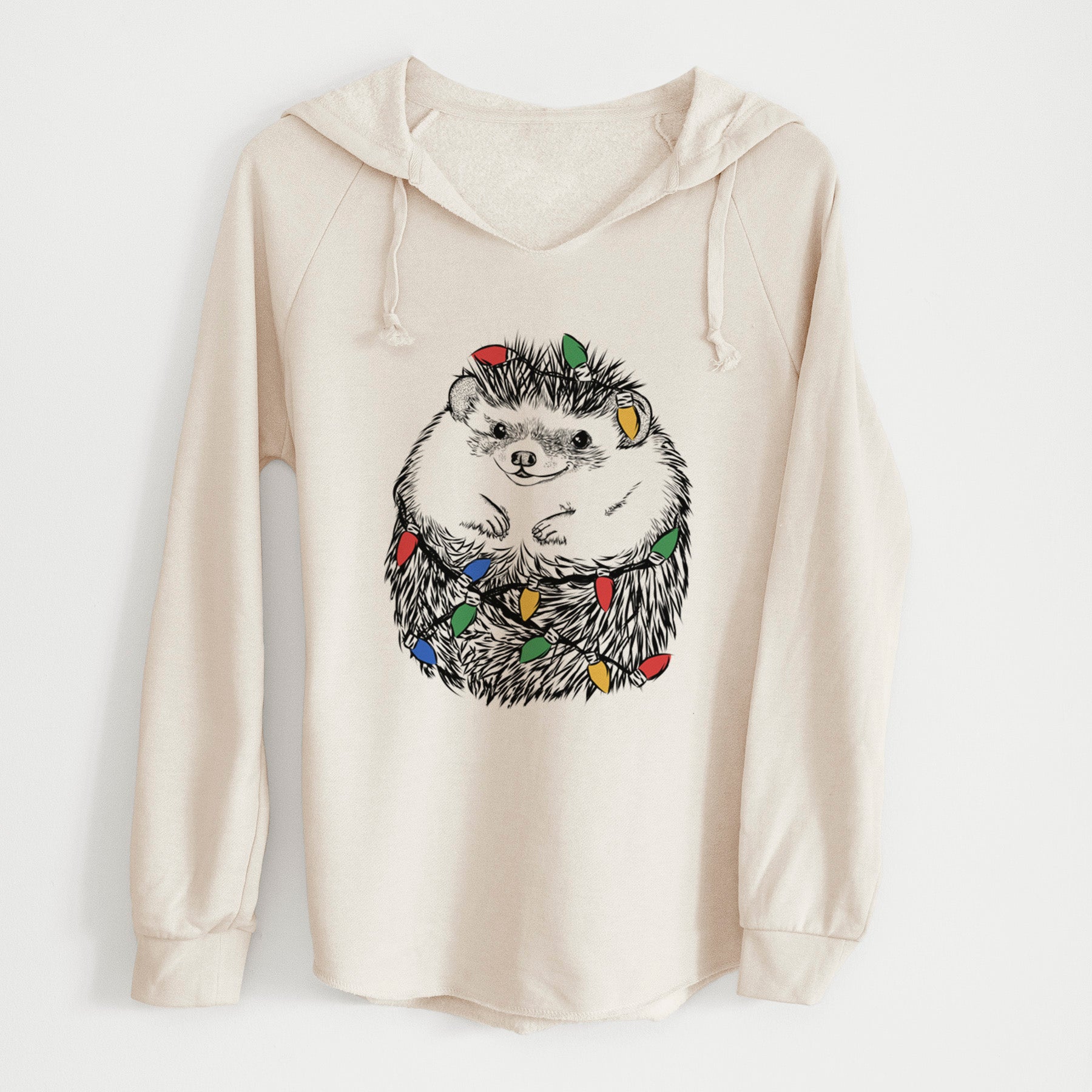 Christmas Lights Sid the Hedgehog - Cali Wave Hooded Sweatshirt