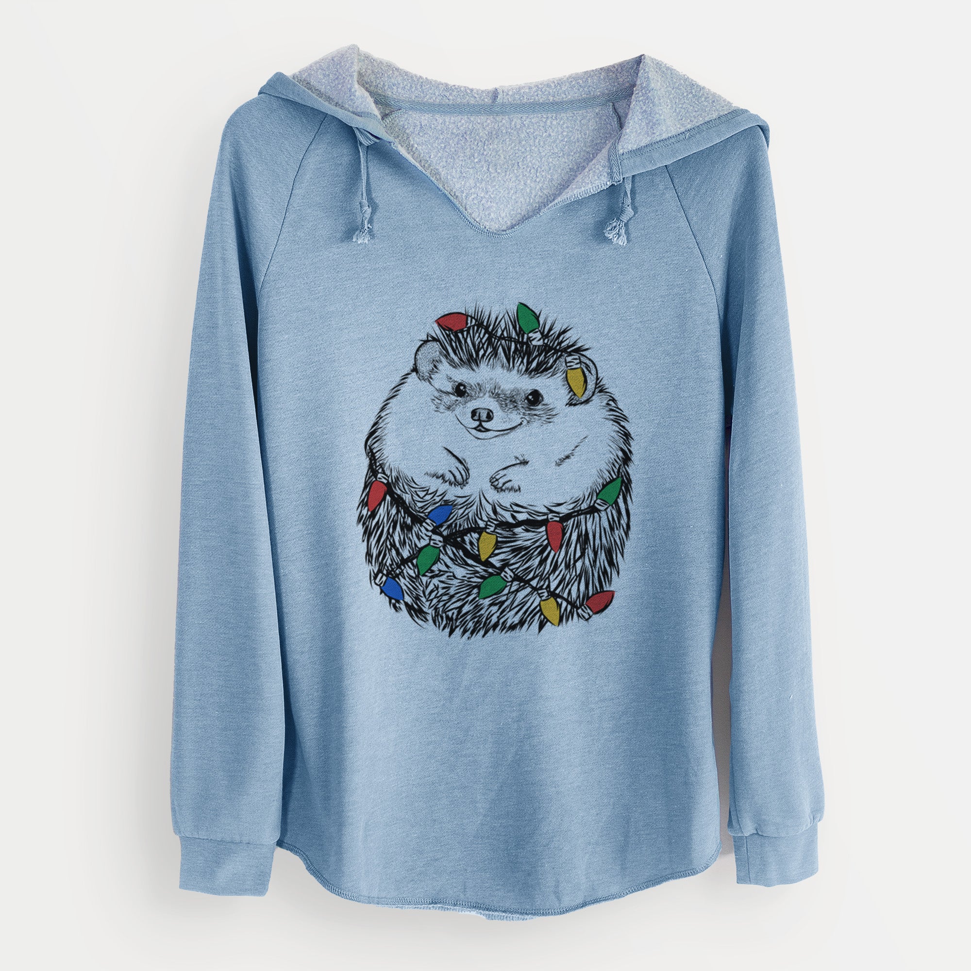 Christmas Lights Sid the Hedgehog - Cali Wave Hooded Sweatshirt