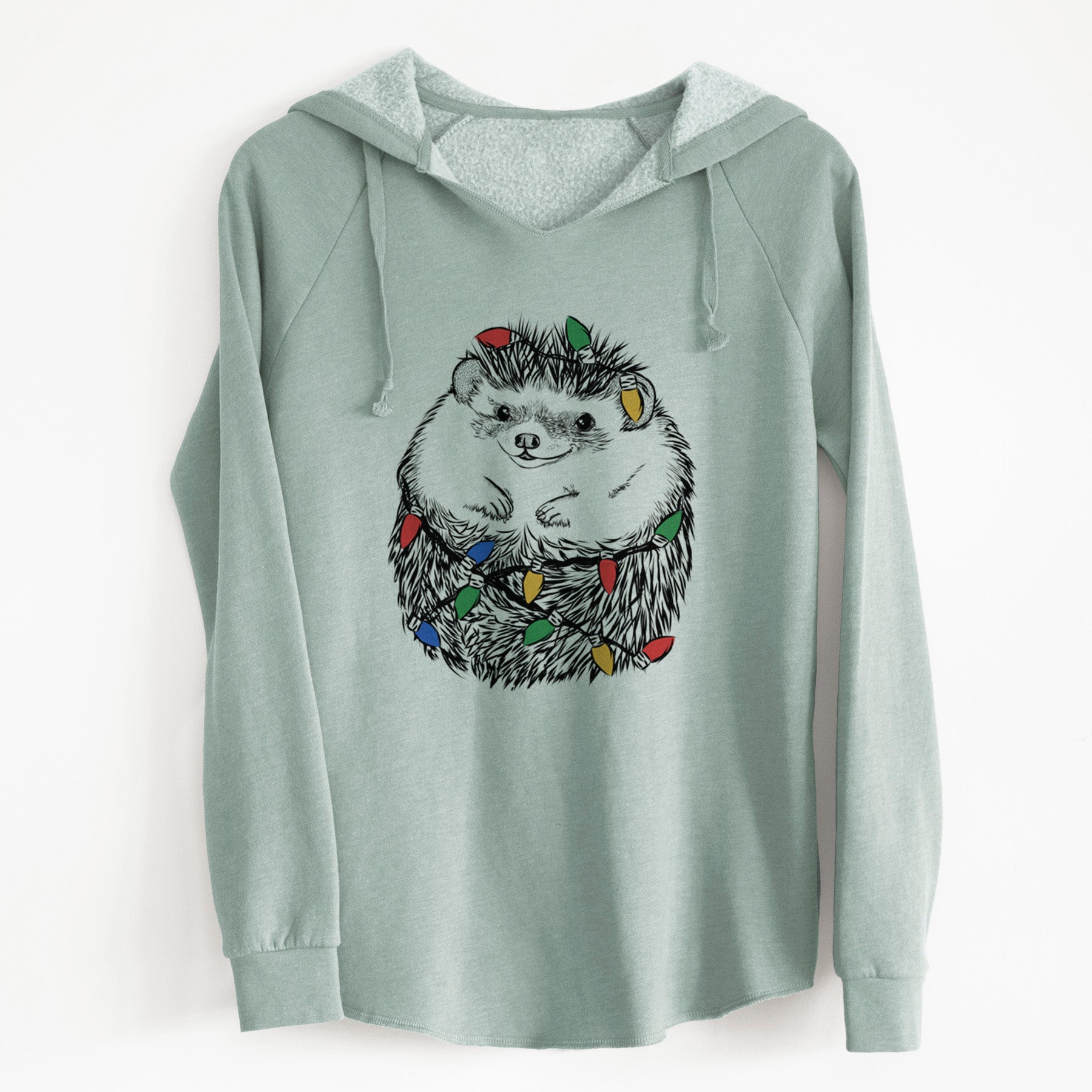 Christmas Lights Sid the Hedgehog - Cali Wave Hooded Sweatshirt