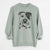 Christmas Lights Simon the Mixed Breed - Unisex Pigment Dyed Crew Sweatshirt