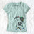 Christmas Lights Simon the Mixed Breed - Women's V-neck Shirt