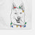 Sinatra  the Siberian Husky Decorative Hand Towel