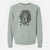 Christmas Lights Sir Rexford the Blue Belton English Setter - Unisex Pigment Dyed Crew Sweatshirt