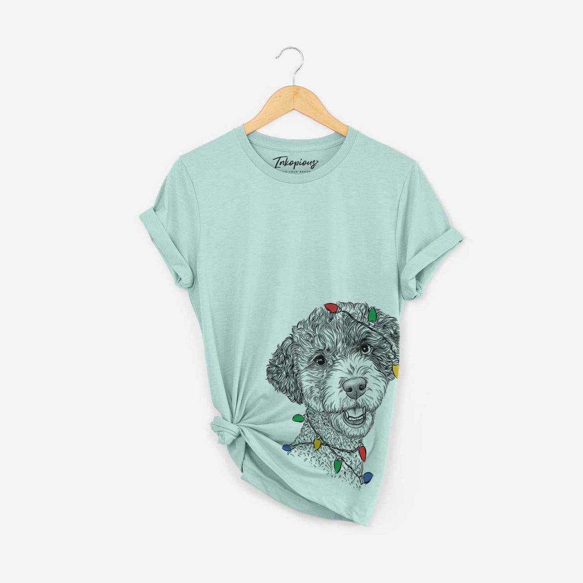 Christmas Lights Skipper the Twoodle - Unisex Crewneck