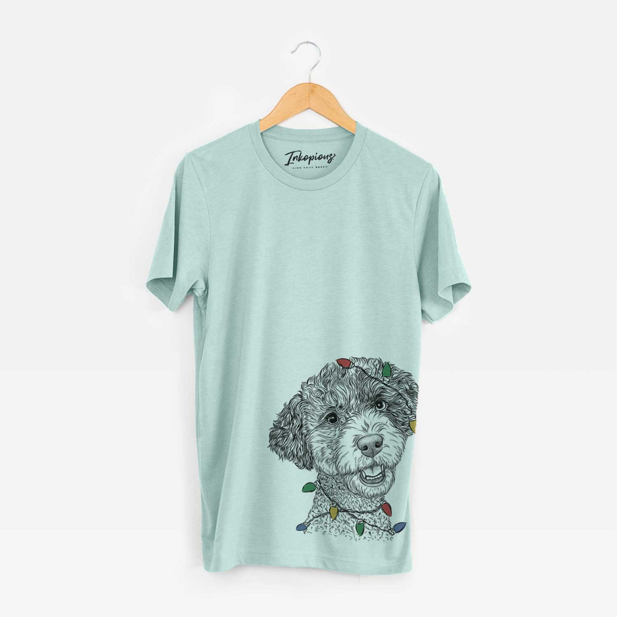 Christmas Lights Skipper the Twoodle - Unisex Crewneck