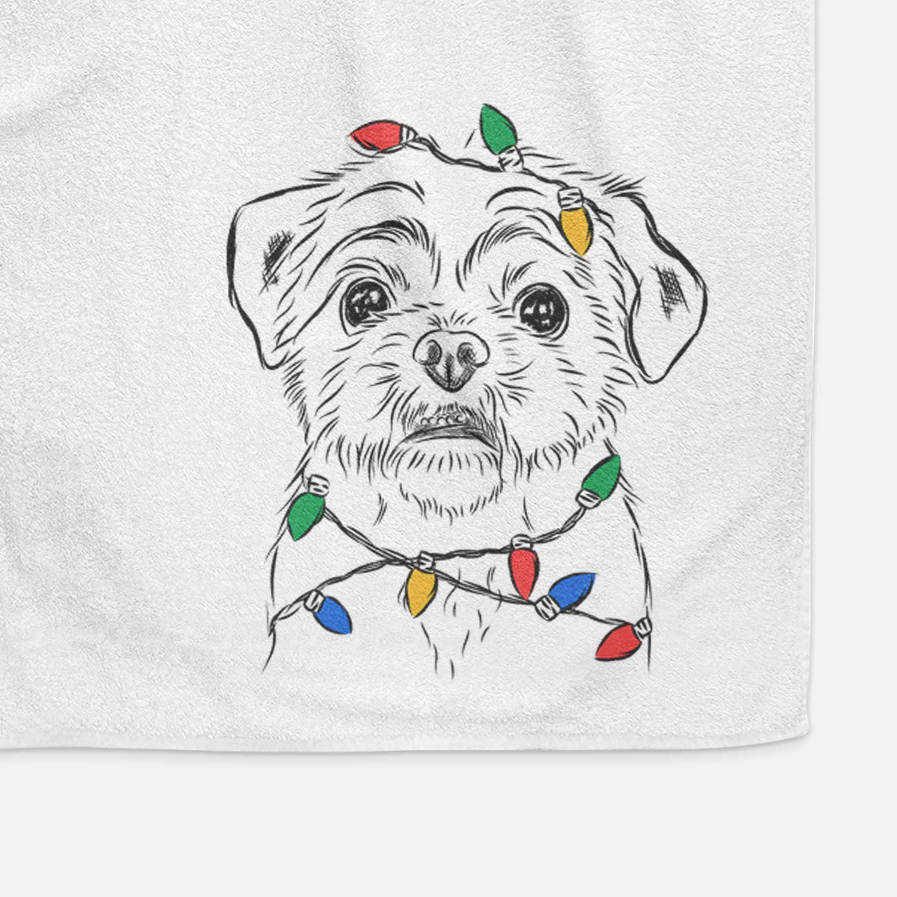 Smash the Shih Tzu Decorative Hand Towel