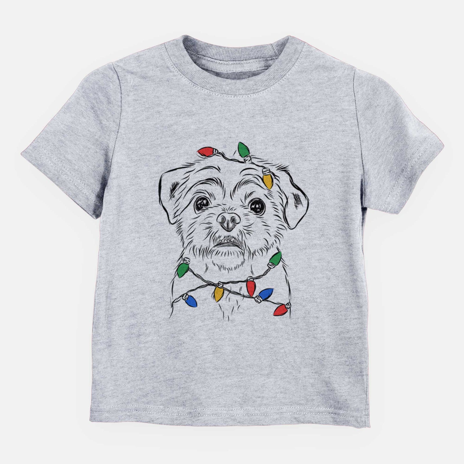 Christmas Lights Smash the Shih Tzu - Kids/Youth/Toddler Shirt