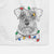 Smokey the Miniature Schnauzer Decorative Hand Towel