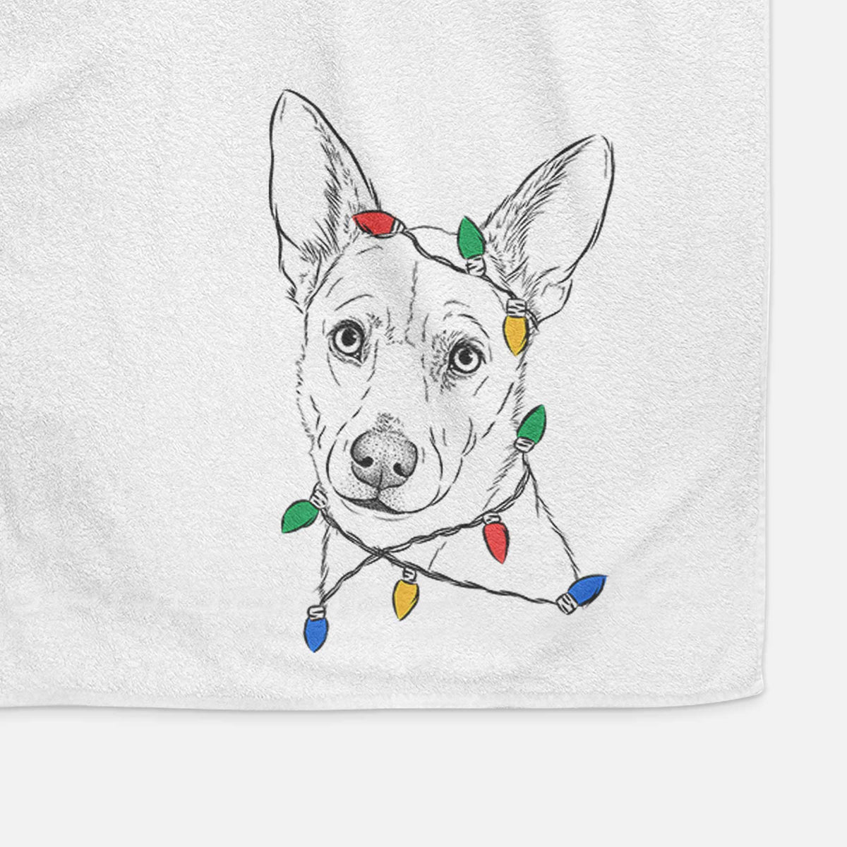 Sooner the Huskimo Decorative Hand Towel