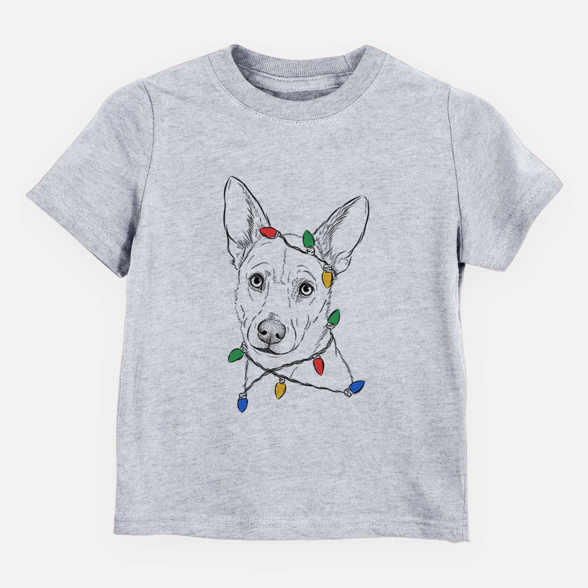 Christmas Lights Sooner the Huskimo - Kids/Youth/Toddler Shirt