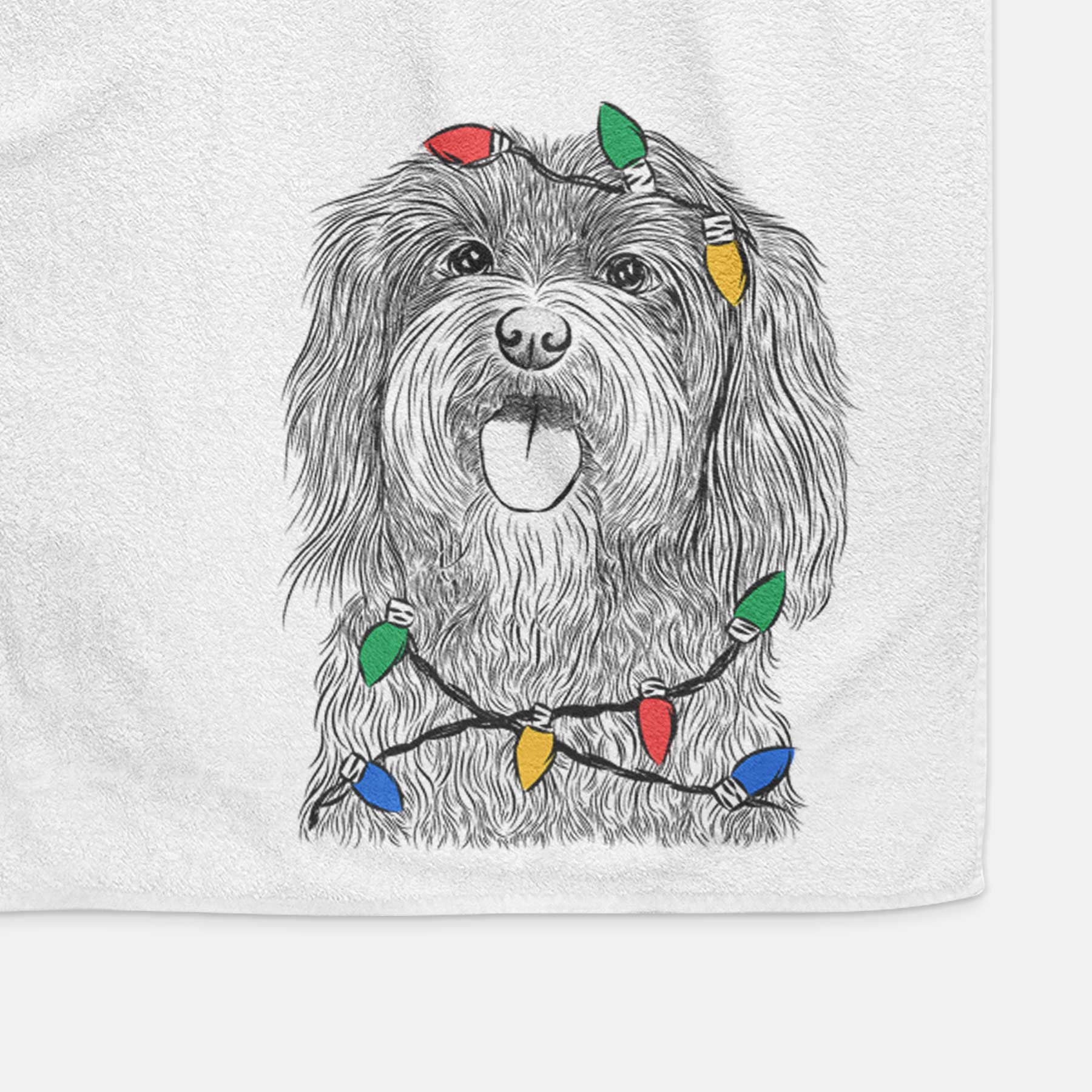 Sophie the Havanese Decorative Hand Towel