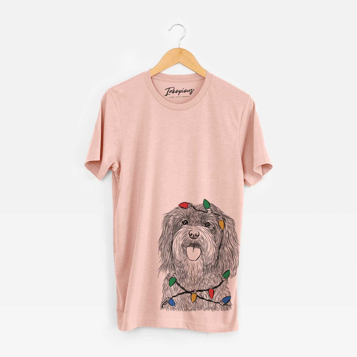 Christmas Lights Sophie the Havanese - Unisex Crewneck