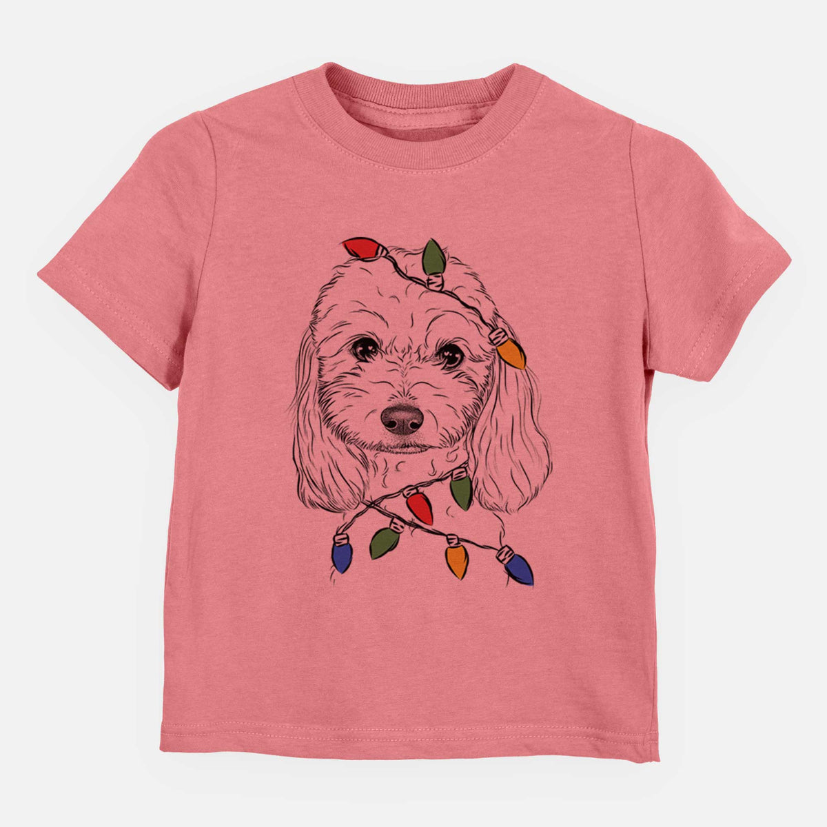 Christmas Lights Sophie the Coton de Tulear - Kids/Youth/Toddler Shirt