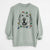 Christmas Lights Sparks the Labrador Retriever - Unisex Pigment Dyed Crew Sweatshirt