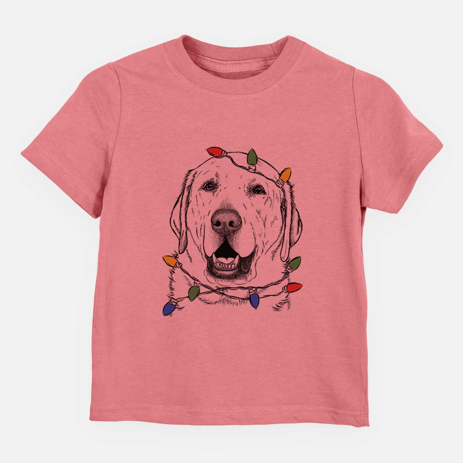 Christmas Lights Sparks the Labrador Retriever - Kids/Youth/Toddler Shirt