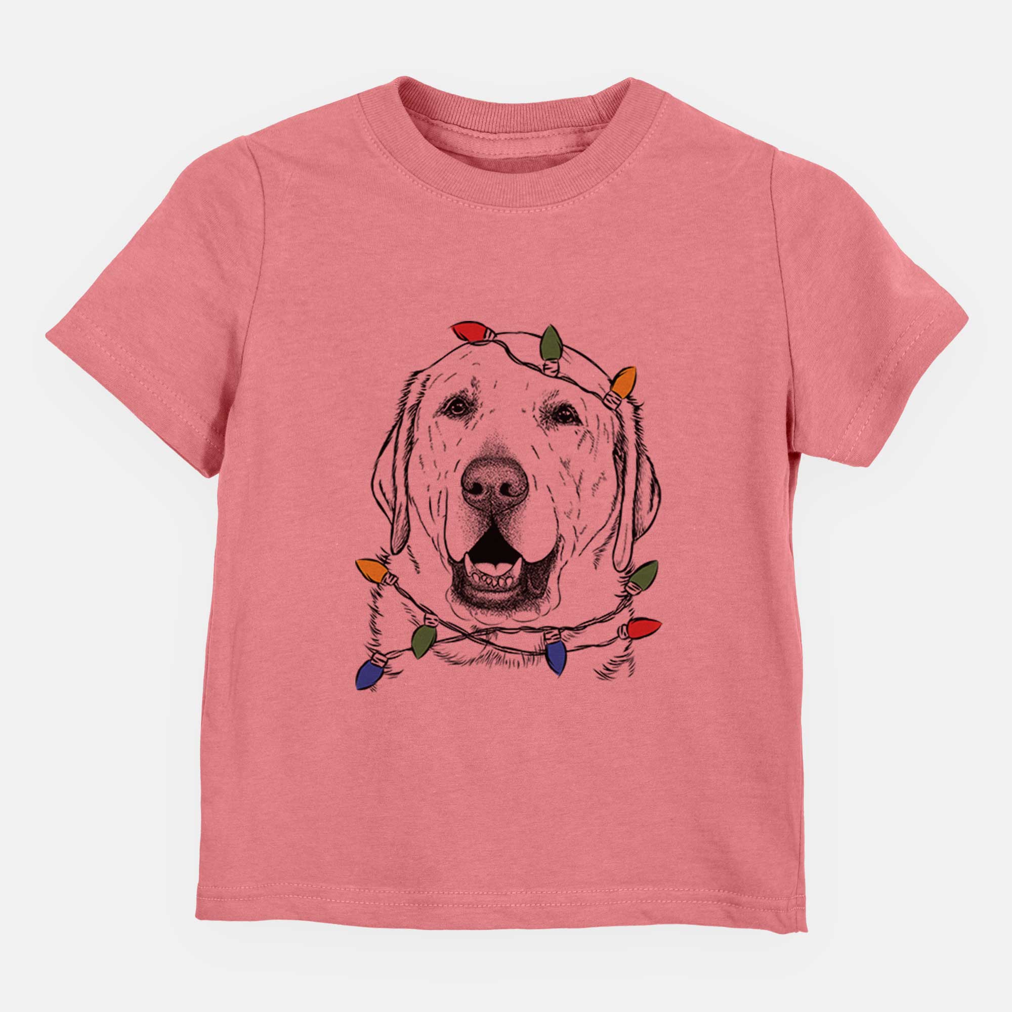 Christmas Lights Sparks the Labrador Retriever - Kids/Youth/Toddler Shirt