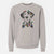 Christmas Lights Spot the Dalmatian - Unisex Pigment Dyed Crew Sweatshirt