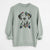 Christmas Lights Spot the Dalmatian - Unisex Pigment Dyed Crew Sweatshirt