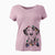 Christmas Lights Spot the Dalmatian - Women's V-neck Shirt