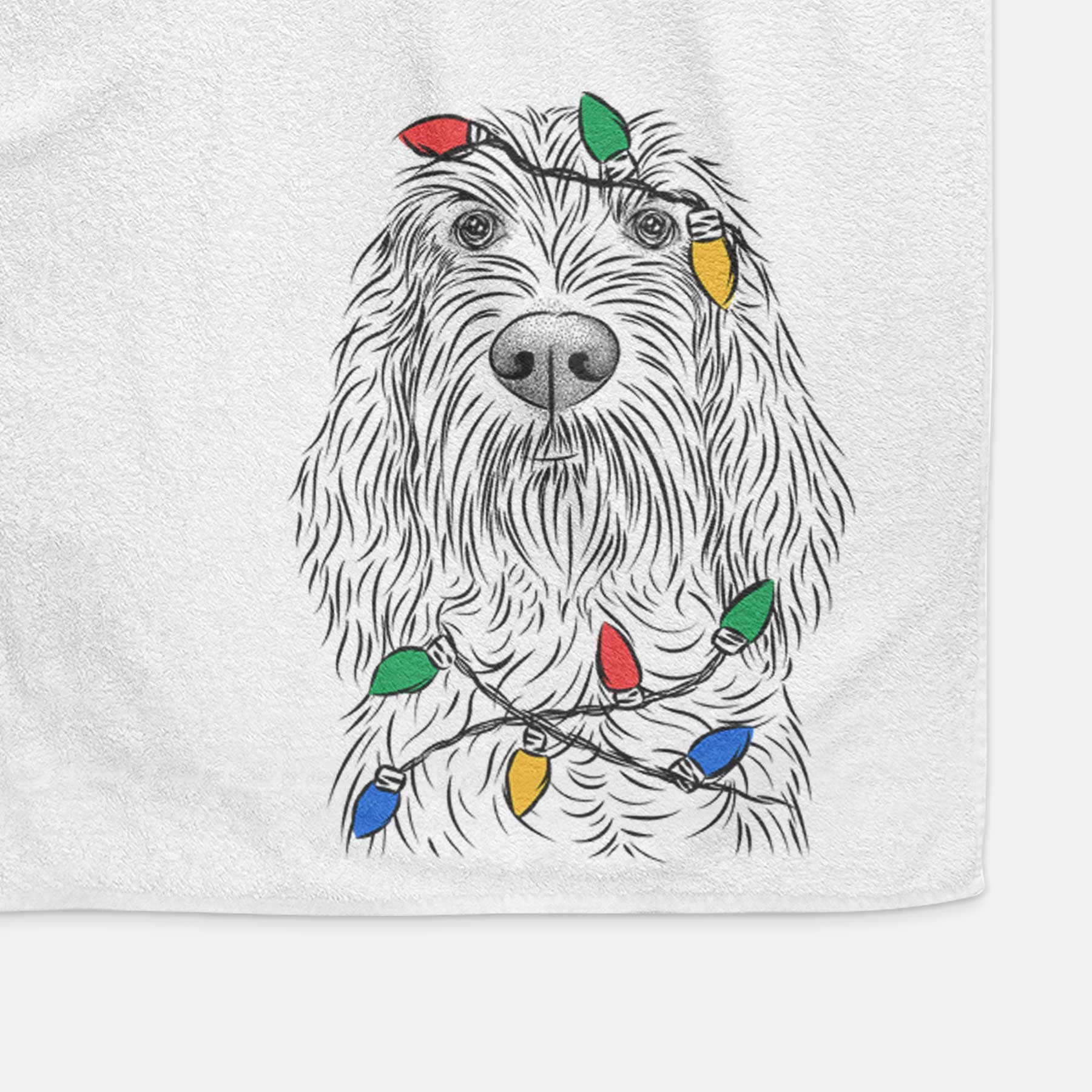 Stefano the Spinone Italiano Decorative Hand Towel