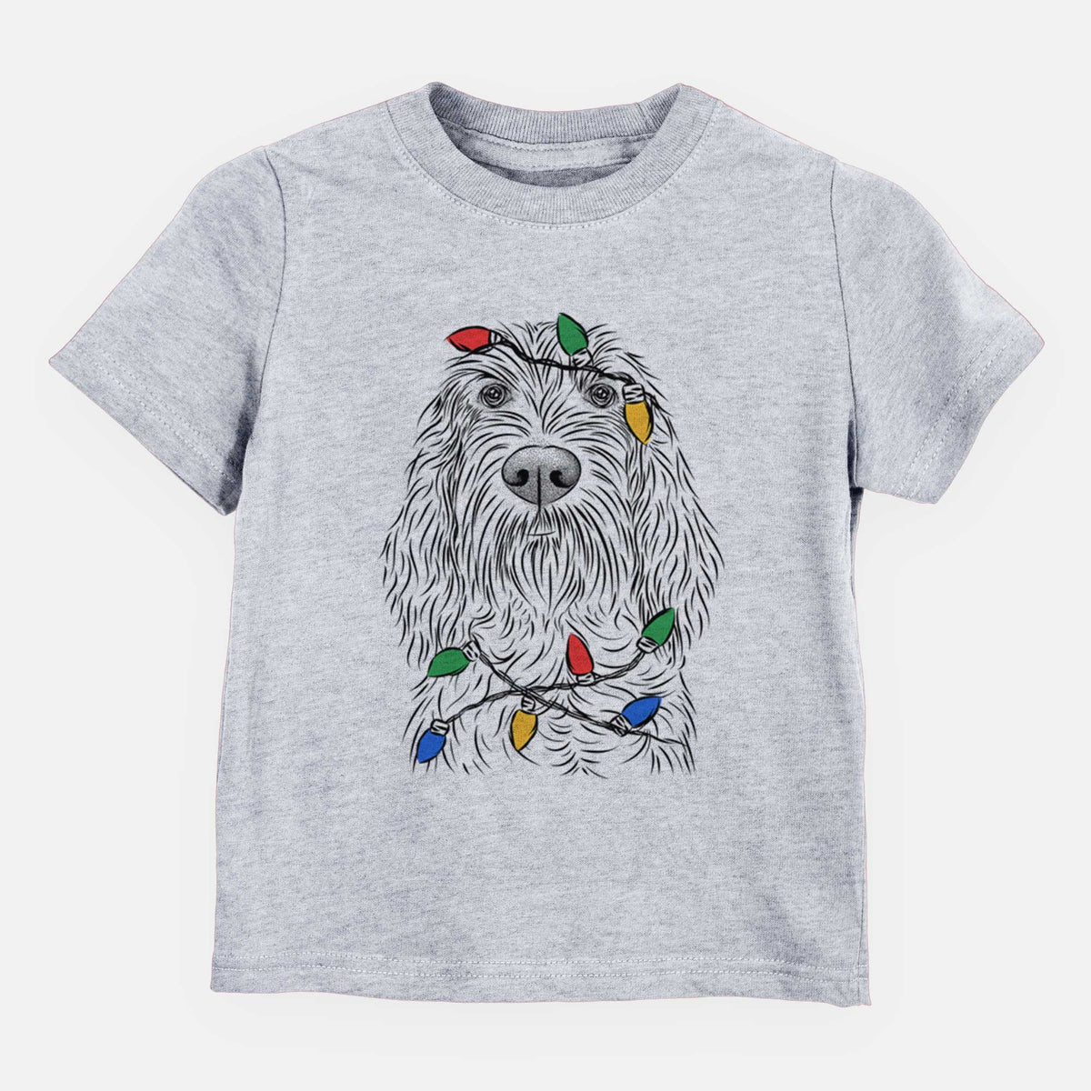 Christmas Lights Stefano the Spinone Italiano - Kids/Youth/Toddler Shirt