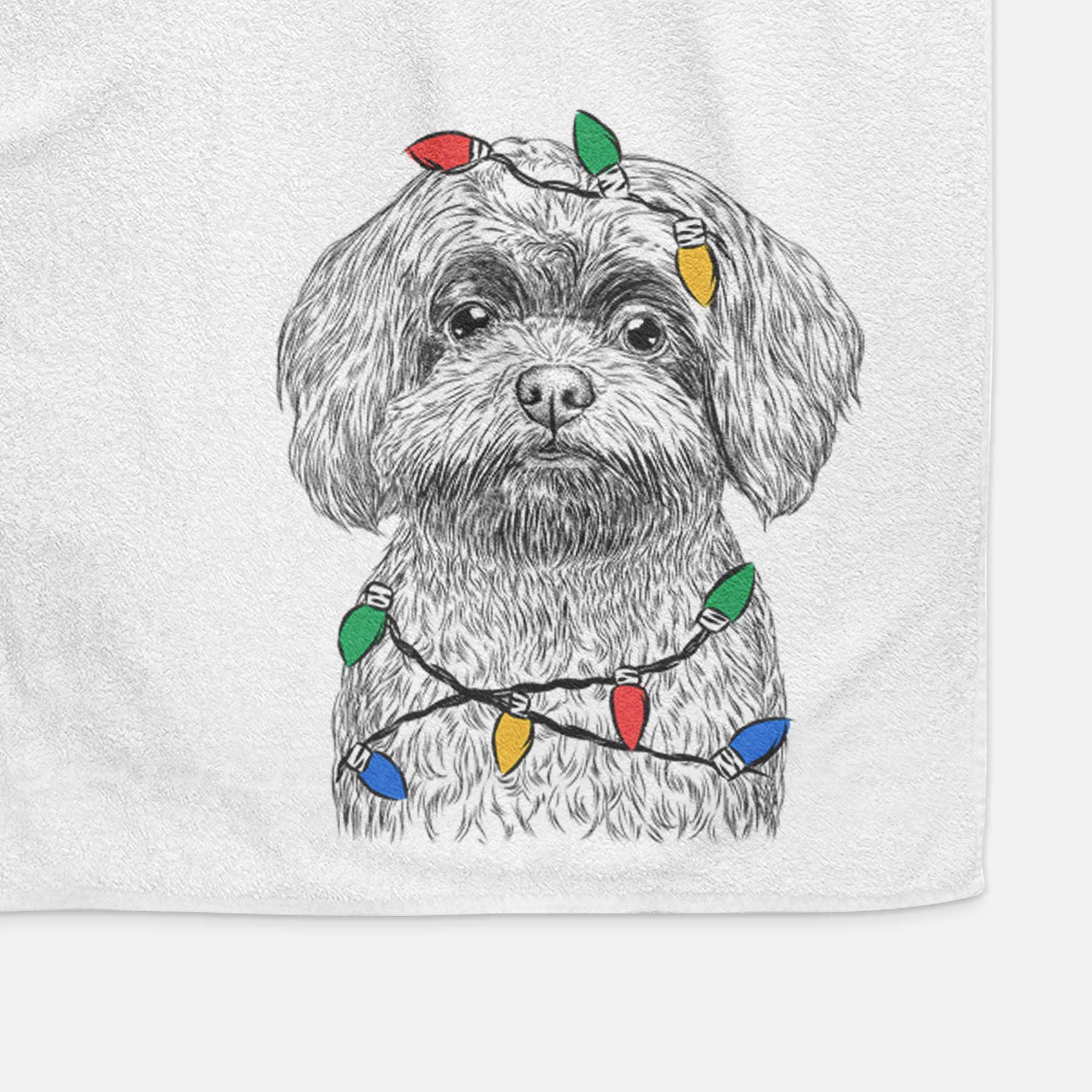 Stella the Shih Tzu Mix Decorative Hand Towel