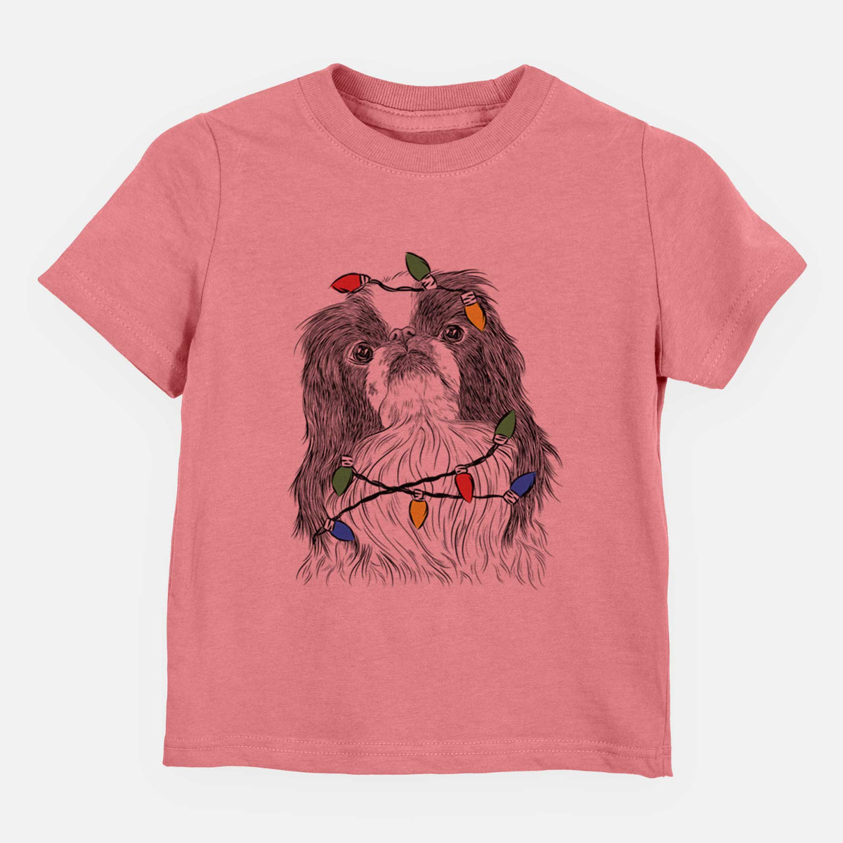 Christmas Lights Suki the Japanese Chin - Kids/Youth/Toddler Shirt
