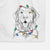 Sunny the Golden Retriever Decorative Hand Towel