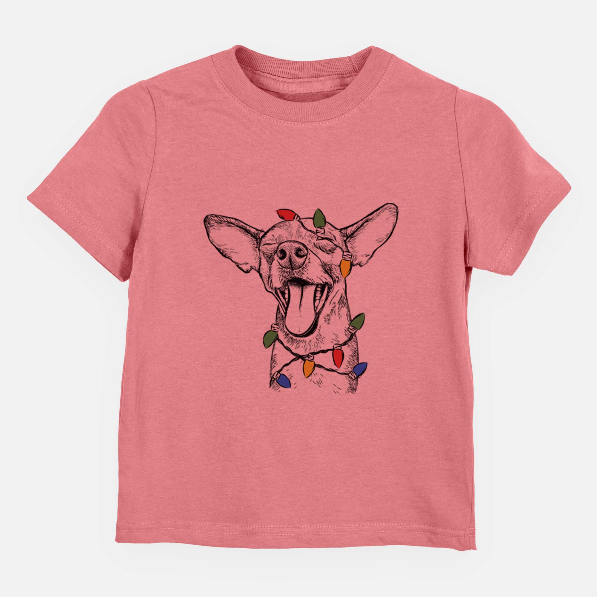 Christmas Lights SweetBailey the Chihuahua Mix - Kids/Youth/Toddler Shirt