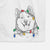 Teak the Siberian Husky Decorative Hand Towel