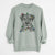 Christmas Lights TedE the Mixed Breed - Unisex Pigment Dyed Crew Sweatshirt