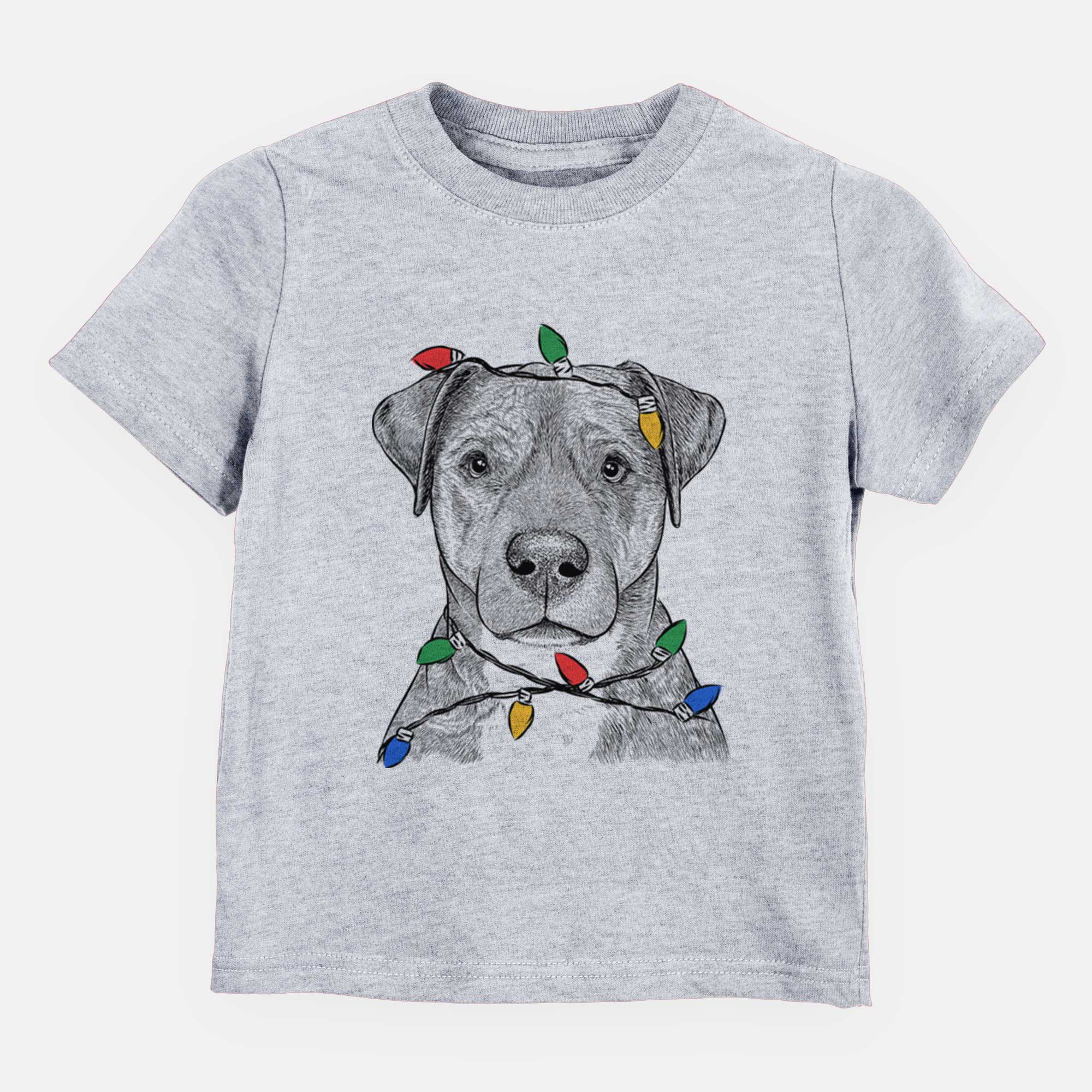 Christmas Lights TedE the Mixed Breed - Kids/Youth/Toddler Shirt