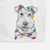 Ted the Wire Fox Terrier Decorative Hand Towel