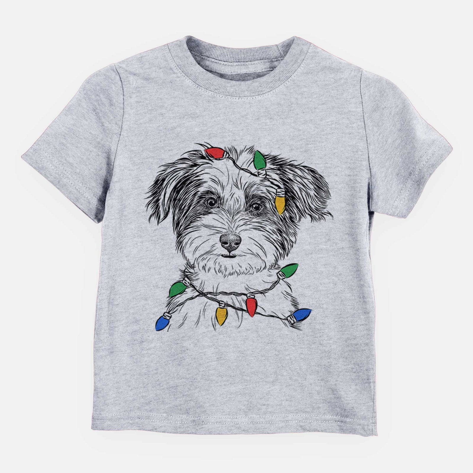 Christmas Lights Teddy the Havanese - Kids/Youth/Toddler Shirt