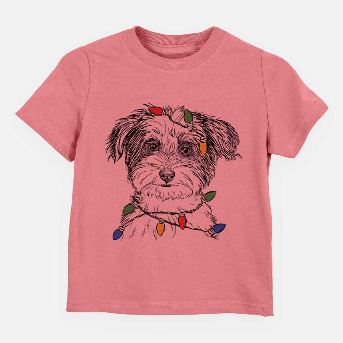 Christmas Lights Teddy the Havanese - Kids/Youth/Toddler Shirt