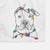 Teddy Jam the Pitbull Decorative Hand Towel