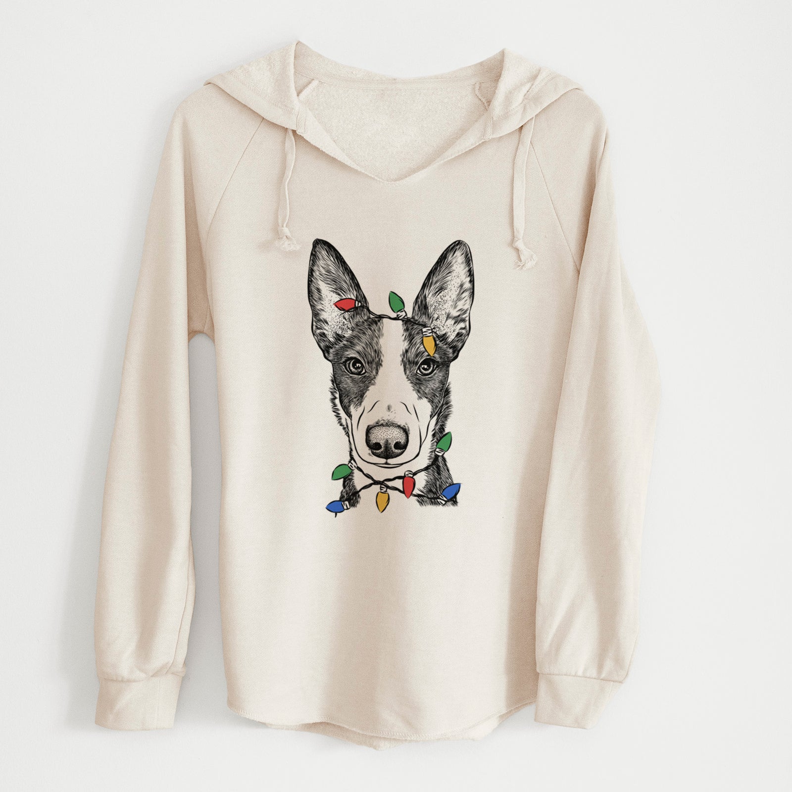 Christmas Lights Tigm the Bippet - Cali Wave Hooded Sweatshirt