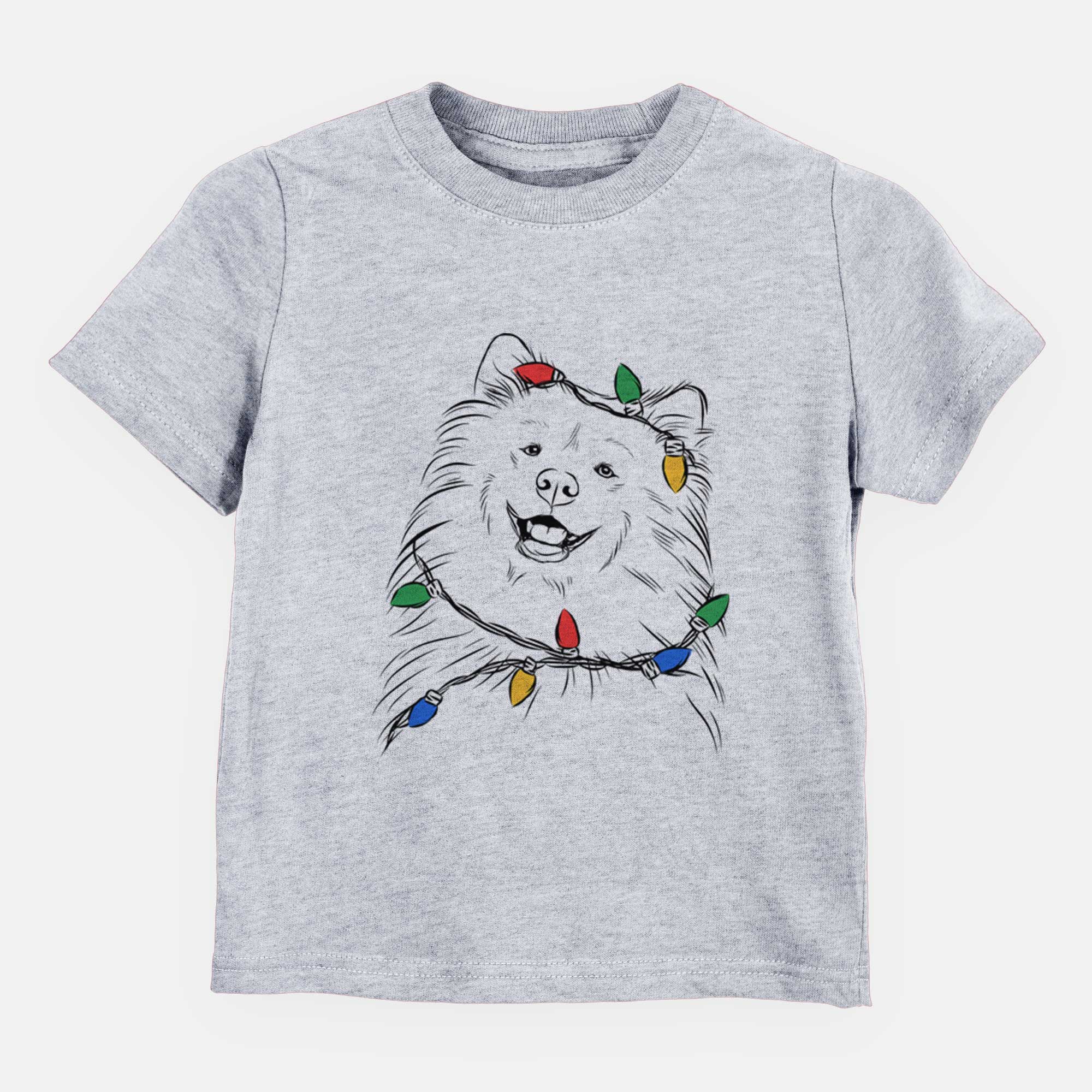 Christmas Lights Tillie the Samoyed - Kids/Youth/Toddler Shirt