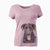 Christmas Lights Tobes the Chocolate Lab - Women's V-neck Shirt