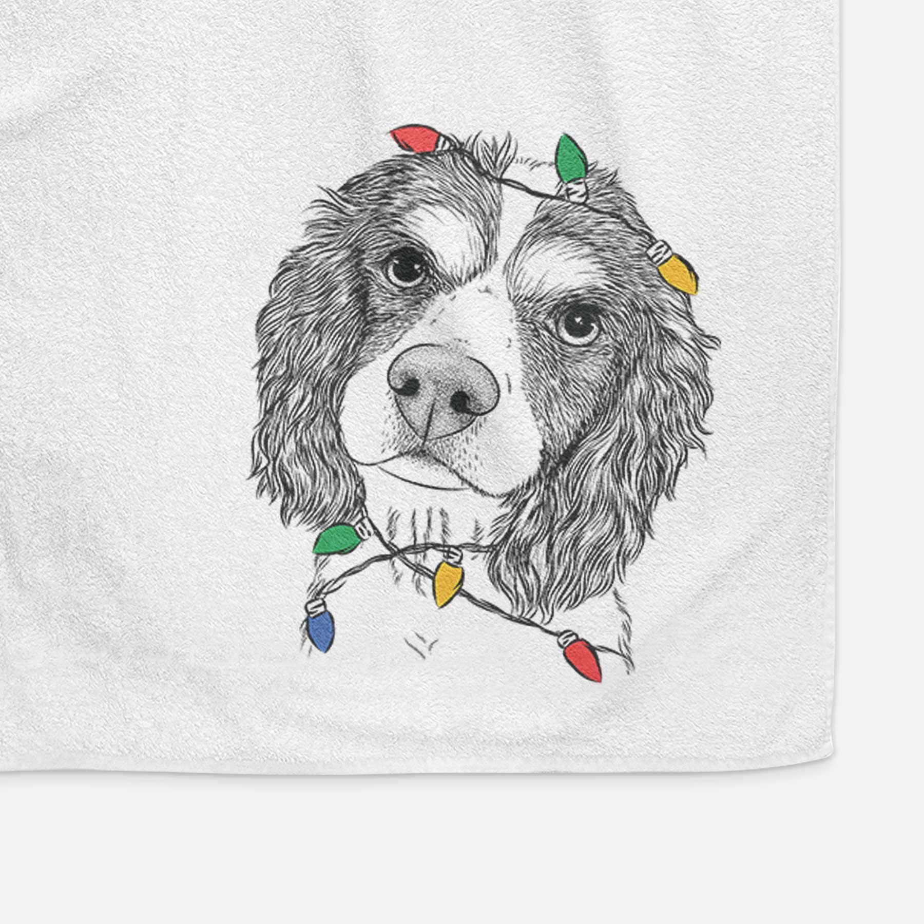 Truman the Cavalier King Charles Spaniel Decorative Hand Towel