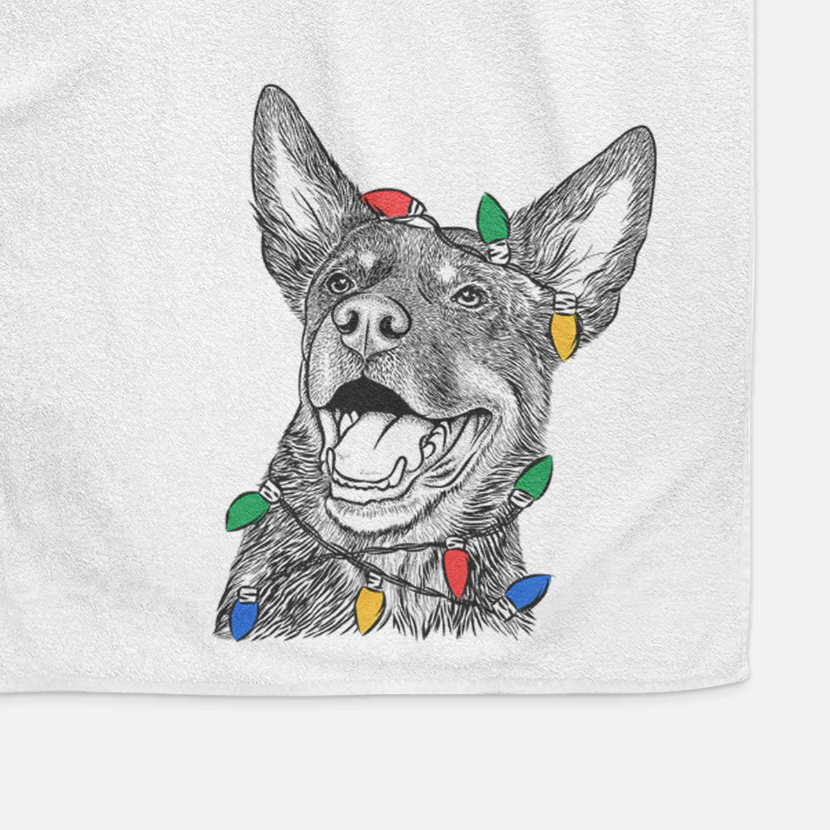Tucker the Australian Kelpie Decorative Hand Towel