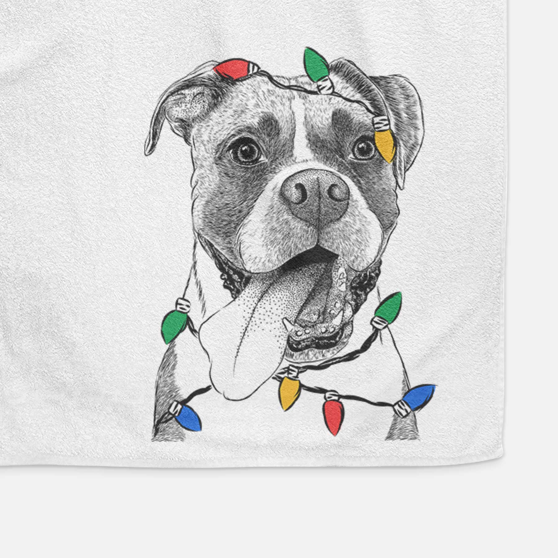 Tuckeroo the Boxer Decorative Hand Towel