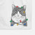 Tux the Tuxedo Cat Decorative Hand Towel