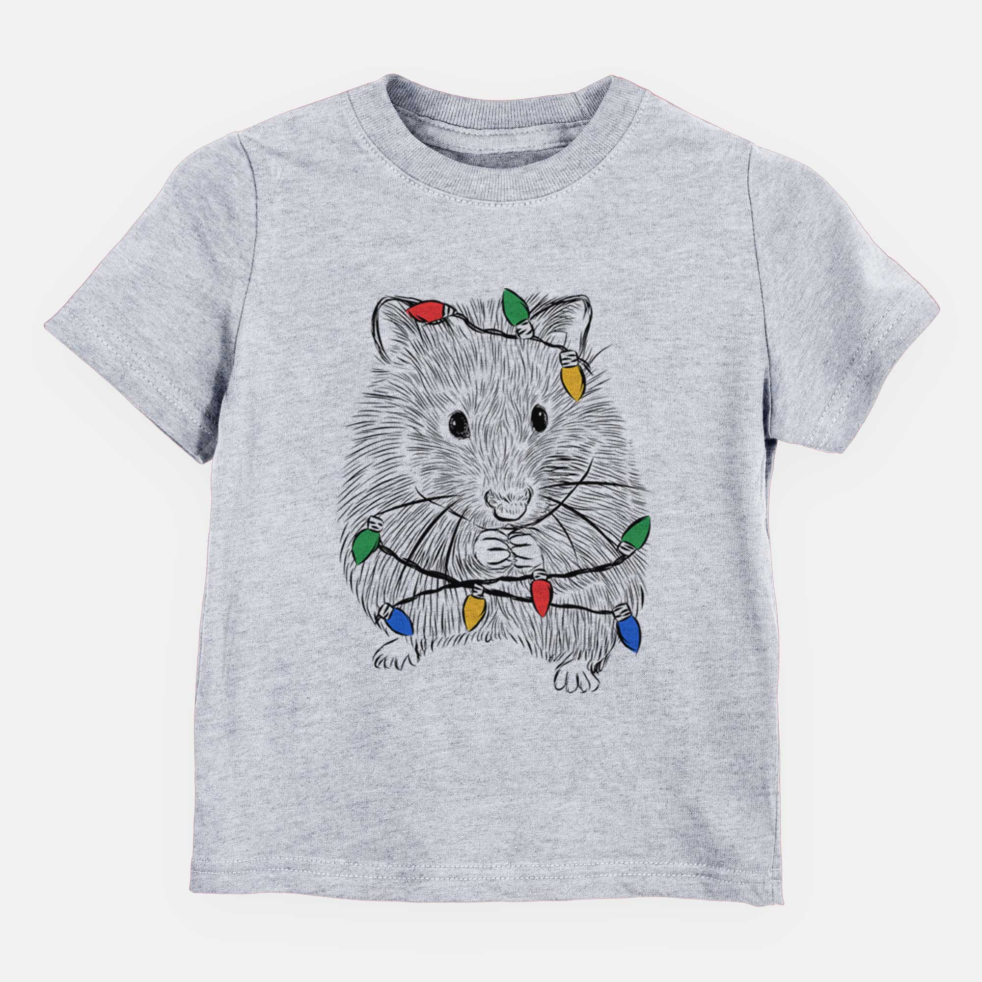 Christmas Lights Twitch the Hamster - Kids/Youth/Toddler Shirt