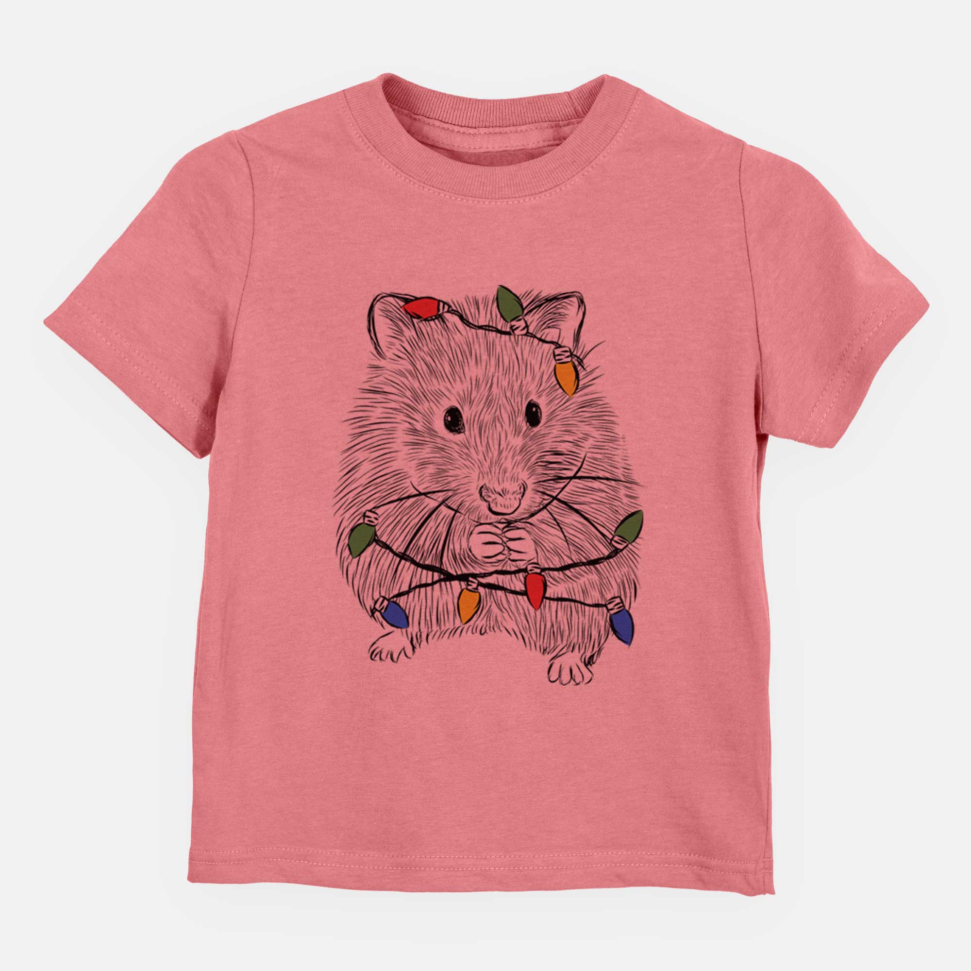 Christmas Lights Twitch the Hamster - Kids/Youth/Toddler Shirt