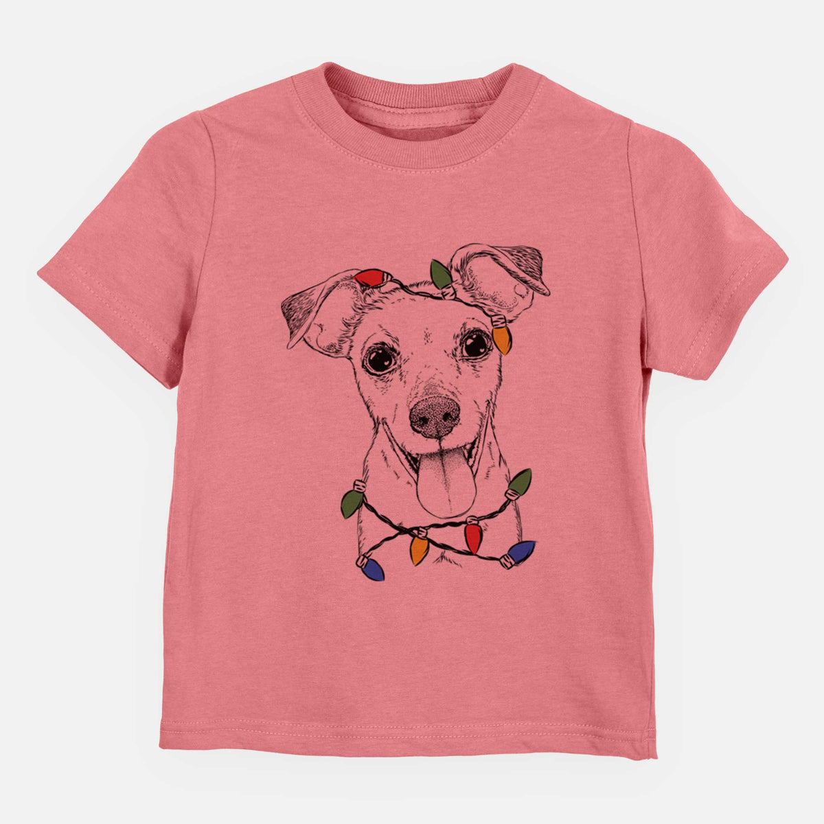 Christmas Lights Tyler the Mixed Breed - Kids/Youth/Toddler Shirt