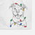 Tyson the American Bulldog Decorative Hand Towel