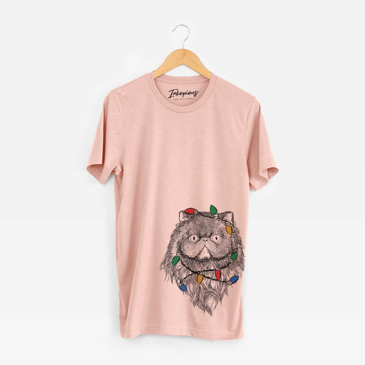 Christmas Lights Vader the Persian Cat - Unisex Crewneck